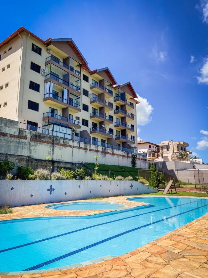 Lindo Apto Com Lazer Completo Em Aguas De Lindoia Appartement Buitenkant foto